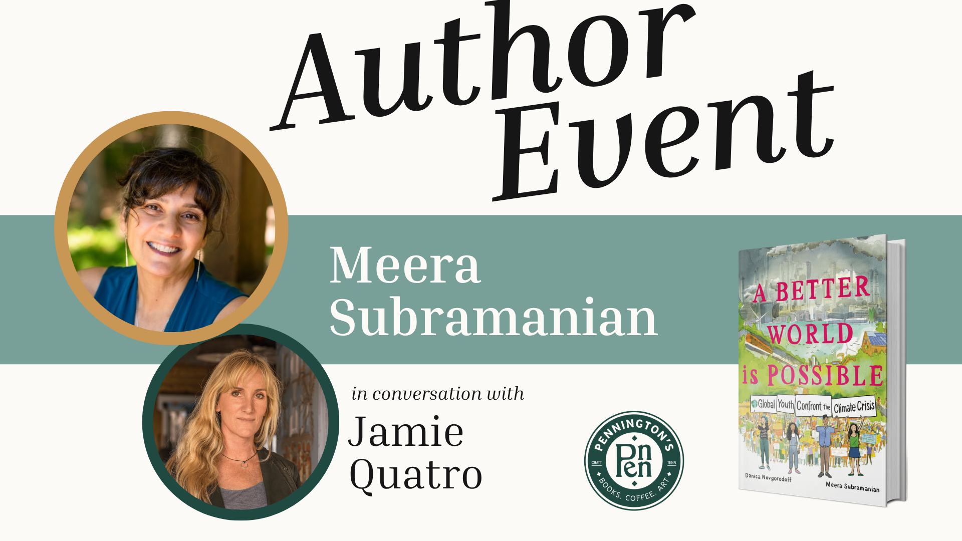 Author Event: Meera Subramanian